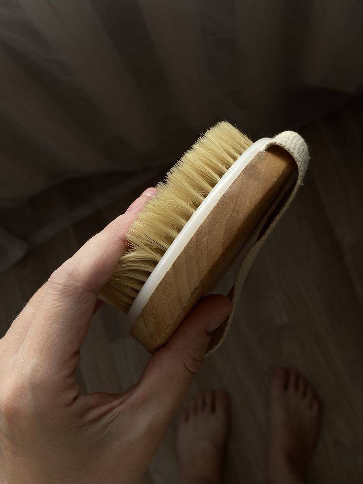 براش بدن لاونته دارای قسمت ماساژور