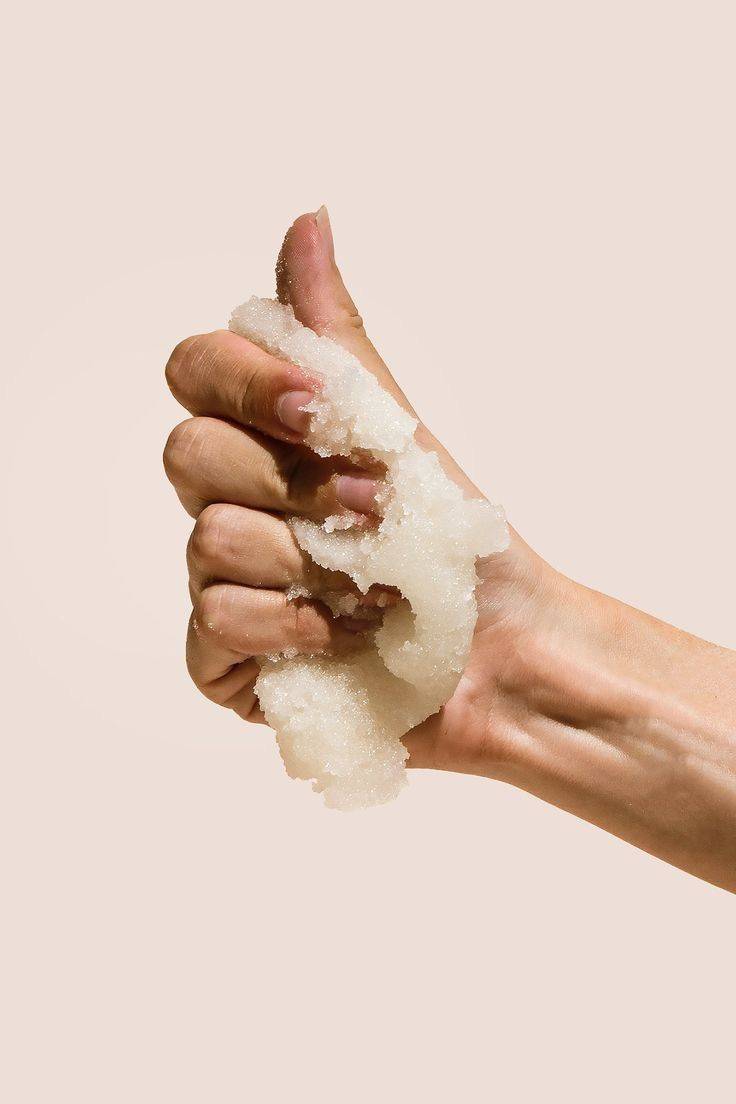 اسکراب بدن قهوه لاونته برای لایه برداری پوست